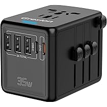 Amazon.co.jp: Gresion 変換プラグ PD 35W急速充電 海外旅行 変圧器 6